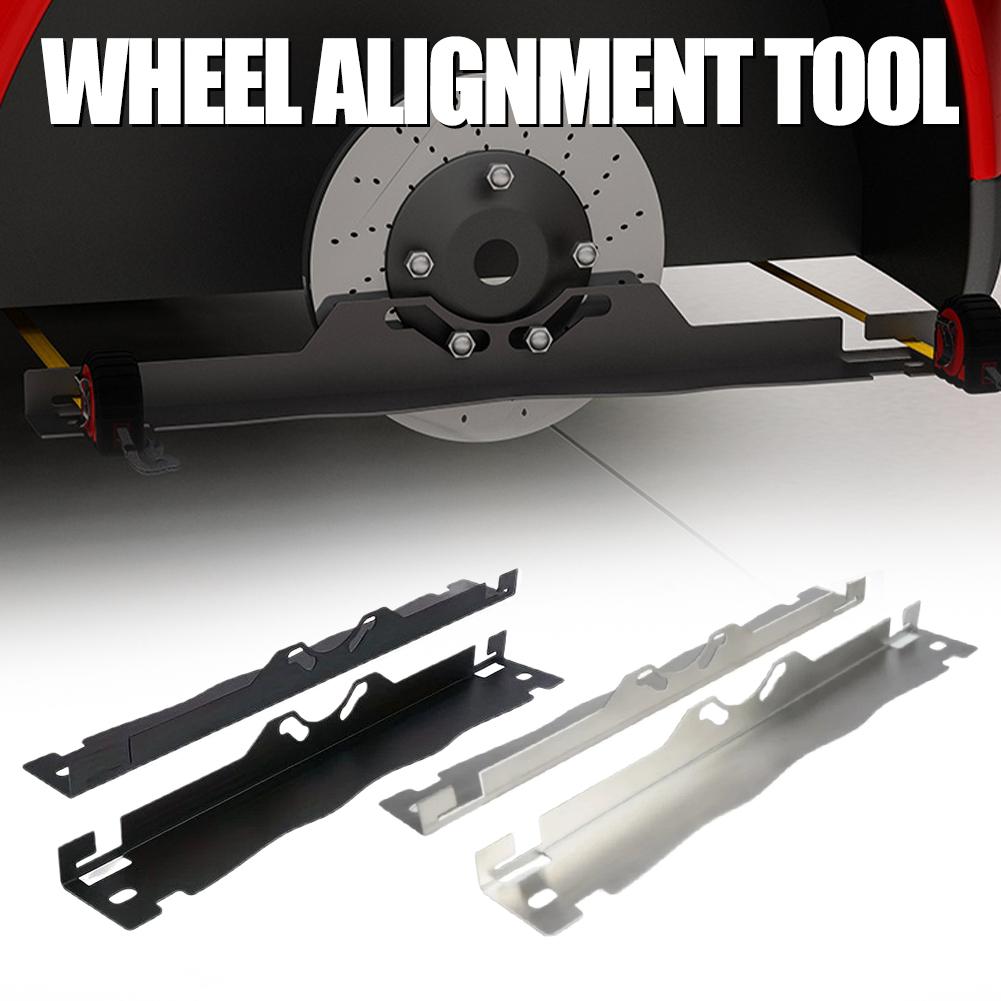 Stainless Steel Wheel Alignment Tool Plates Heavy Duty Kit Wheel Adjustable Tool Leveling Wheel Alignment Automotive Aligne F4v8