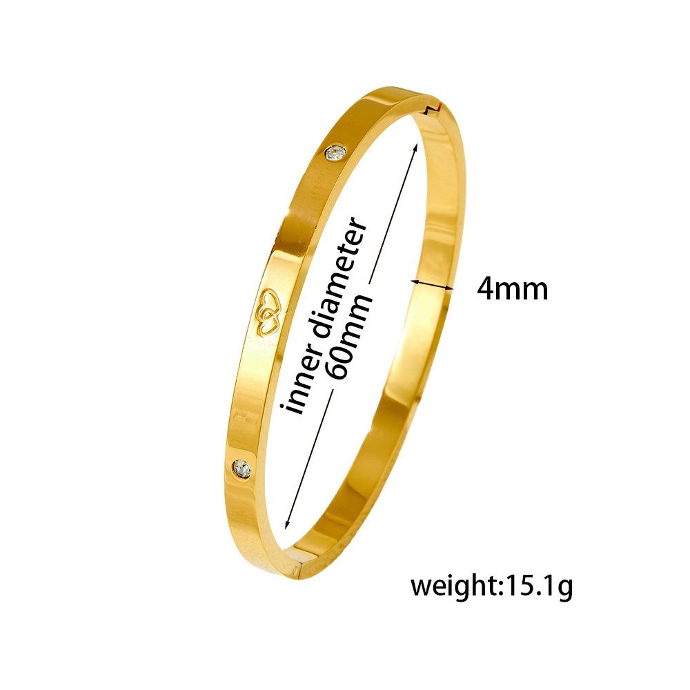 2026 Fashion Bracelet, High-end Temperament Elegant Jewelry Light Luxury Niche Design Love Bracelet