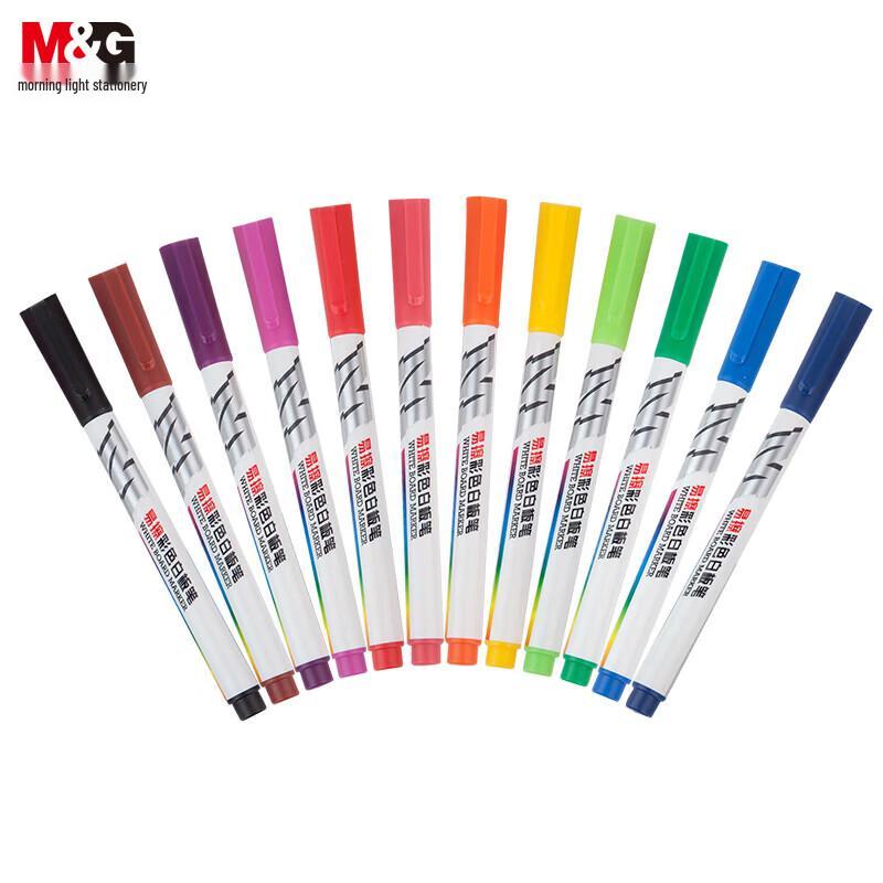 

M&G 12-Color Whiteboard Markers