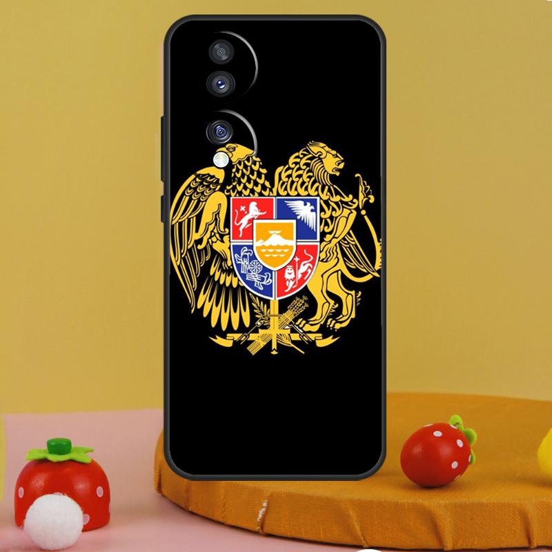

Армения герб Чехол для телефона Honor 200 Magic 5 6 Pro X9c X9a X8a X7a X6a X7 X8 X9 X8b X9b 50 70 90 Lite Чехол Honor 200 Pro