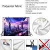 2D Dreamy Sci-Fi Purple Skyline Backdrop for Room Decor & Photoshoot
