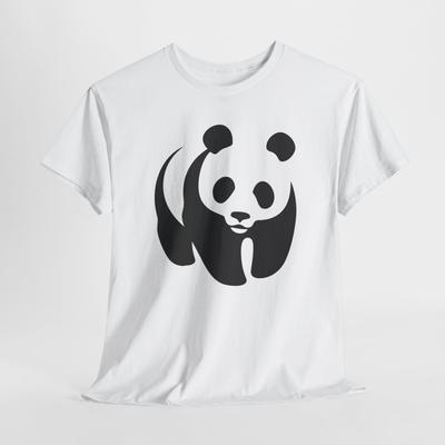 Panda Bear Tshirt Tops Tee, Cute Animal Shirt, Funny Graphic T-Shirt Mens Womens Tees Top, Gift for Animal