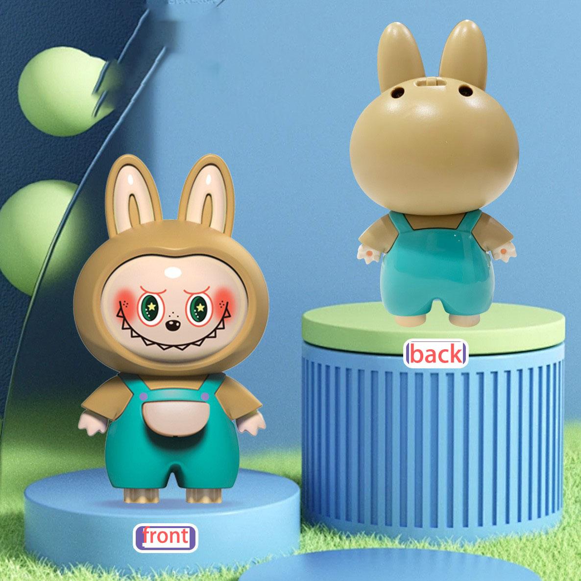 

Кукла с меняющимся лицом Лабубу Нажатие Меняющееся лицо Креативная Декомпрессионная Милая Экспрессия Меняющаяся Игрушка Кукла Брелок Кукла бежевый