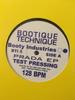 12inch Record BOOTIQUE TECHNIQUE  Prada EP BTI5 Booty Industrie Non Japan Dance  Electronica Used