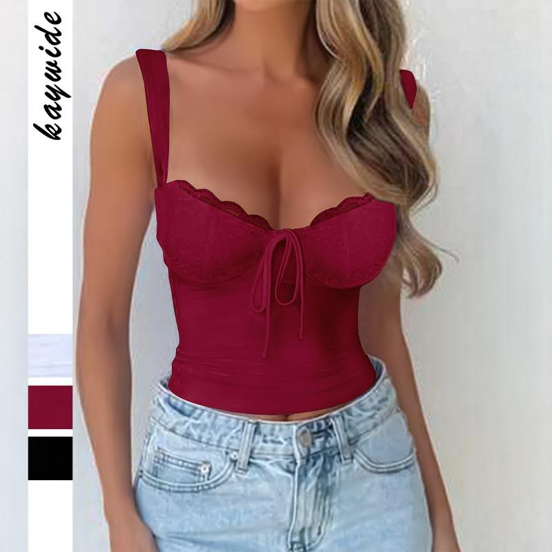 Sexy Style Lace T-shirt Women's Spring and Summer