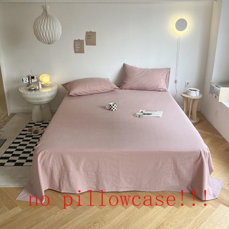 Fashion Simple Sheets Household Bedroom Thicker Washable Skin-friendly Breathable Universal Single Double King Queen Bed Cover