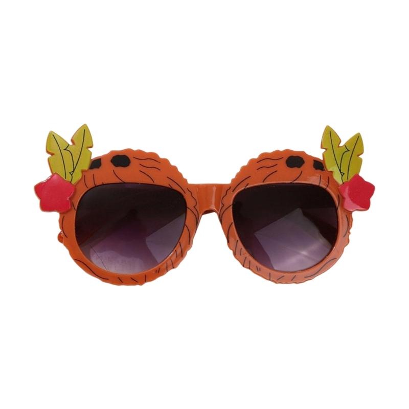 Fashion Tropical Fruit Patterned Glasses For Role Play Event Outdoor Activities And Daily Fashion Accessories