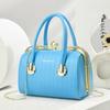 Pu Mini Square Bag With Stitching For Daily Urban Style Fashion Accessory