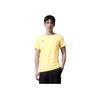 Li Ning Plain Logo Round Neck Pullover Short Sleeve T-Shirt Unisex T-Shirts Chrome-Yellow ATSS600-4