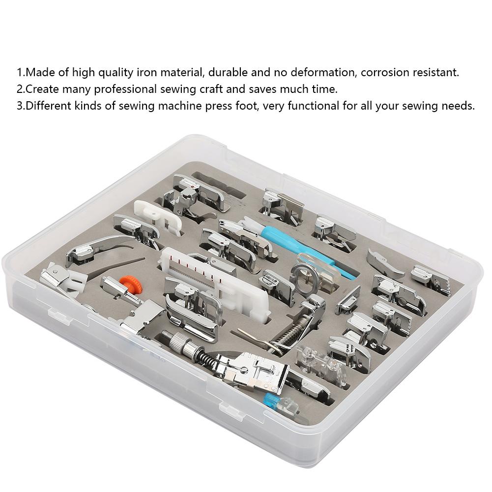 Household Multifunctional Sewing Machine Presser Foot Set (62pcs)