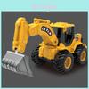 Simulation Inertial Sliding Excavator Bulldozer Model Children Toy For Kids Development