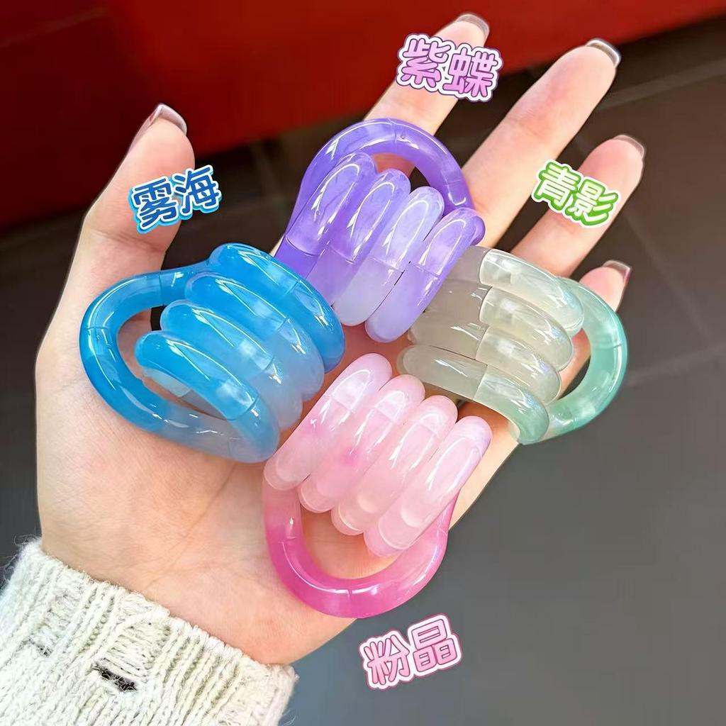 Temperature-Sensitive Twist Toy for Focus and Anxiety Relief