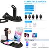 10w trådløs ladestasjon 4 i 1 for Iphone 11 12 13 14 Airpods Pro Stand Hurtiglading for Apple Watch 7 6