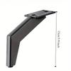 Black metal legs furniture accessories legs sofa feet furniture parts cabinet legs Furniture Iron Steel Tv Stand Leg Sofa Legs