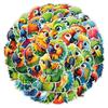 50 Colored Parrot Doodle Stickers Luggage Skateboard Guitar Decorative Stickers Waterproof Creative Children's Stickers