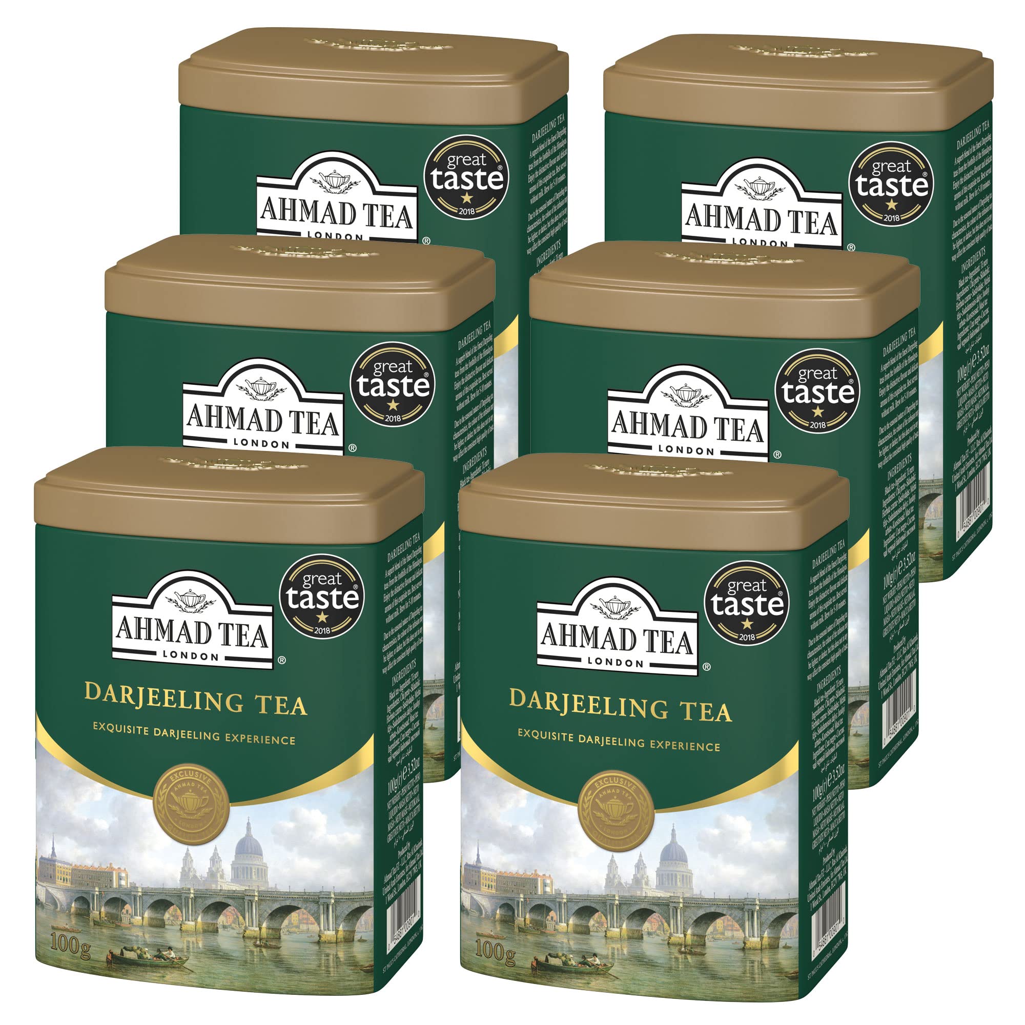 

Чай AHMAD TEA Darjeeling 200 г банка x 6 шт [британский бренд]