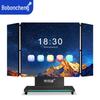 Bobangcheng 135-inch Indoor Mobile Liftable Folding COB P1.53 LED Display