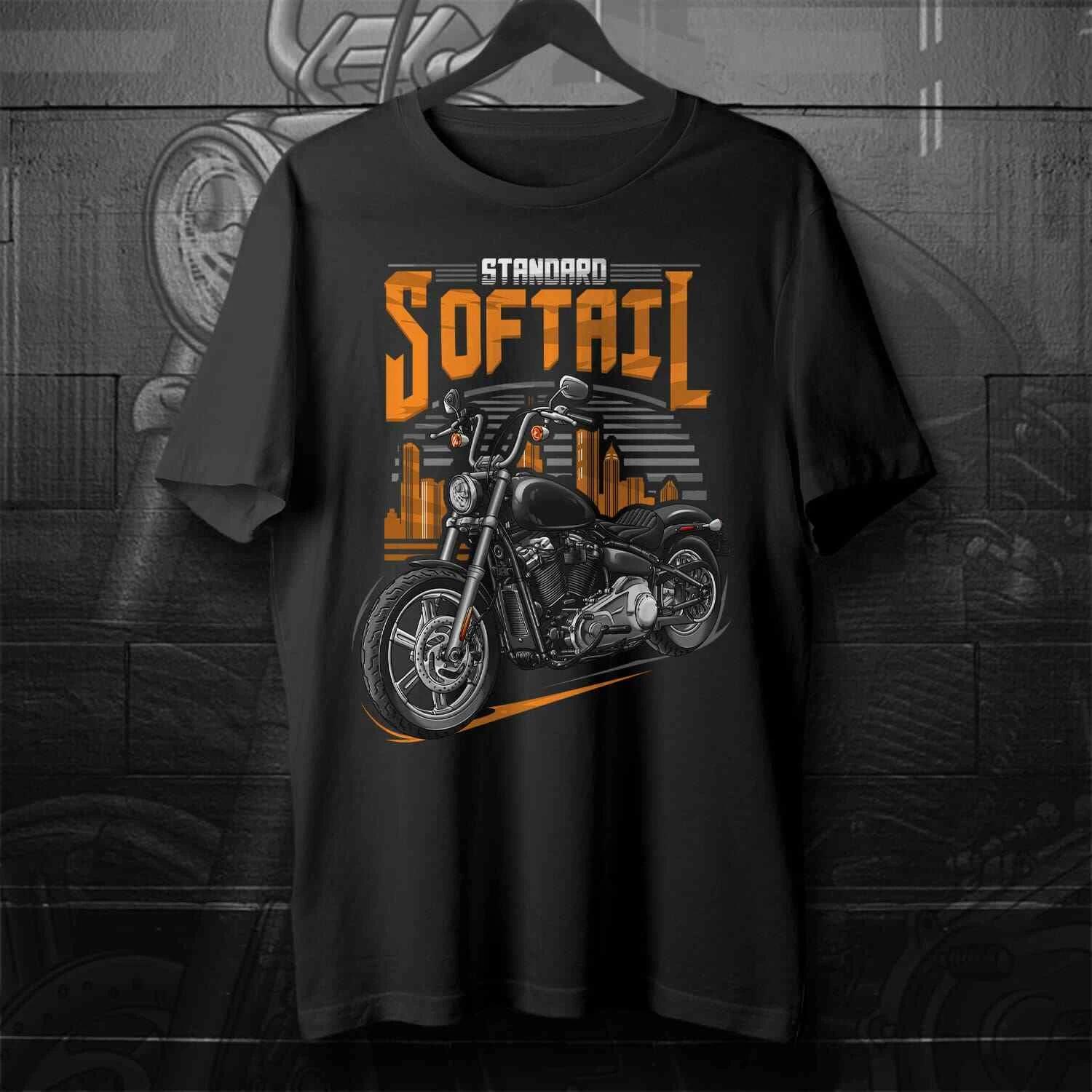 

Harley-Davidson Standard FXST 2020-2024 - T shirt for Bikers, Tee Shirt S