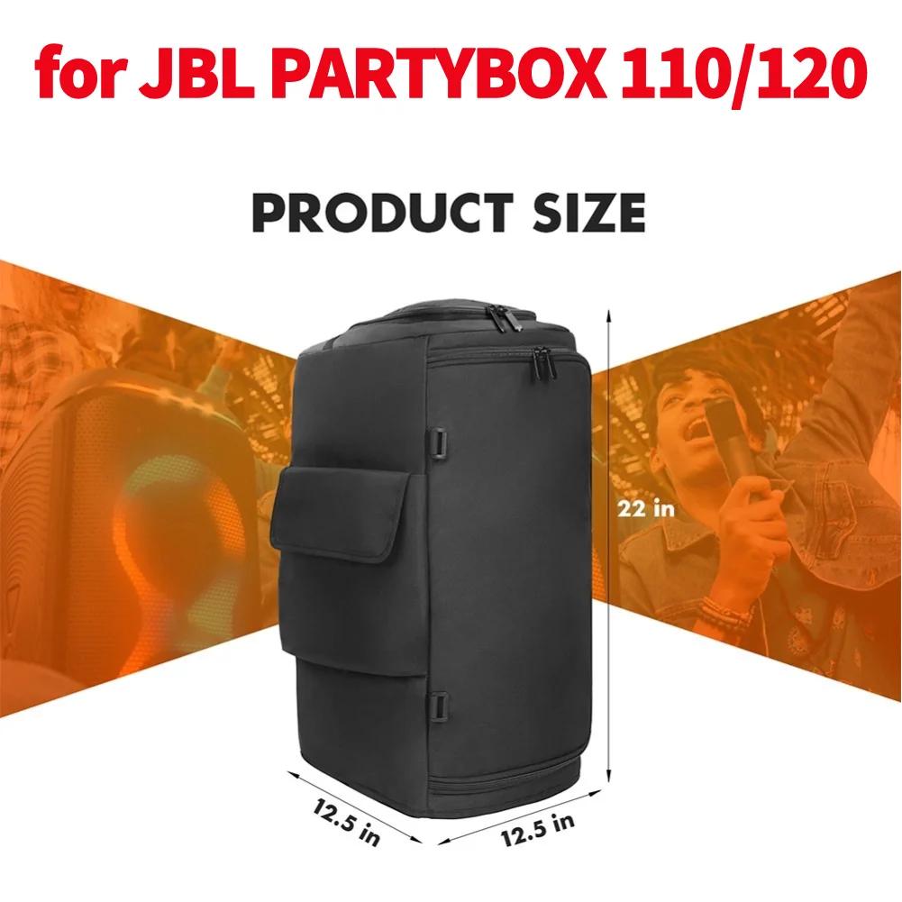 Speaker Dust Cover Waterproof Speaker Protective Cover Double-Sided Storage Bag for JBL PARTYBOX 310/320/110/120/520/710/1000