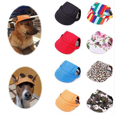 Psí baseballová čepice nastavitelná pro psy venkovní sportovní ochrana proti slunci baseballová čepice s kšiltem proti slunci pro štěně malého psa kočku