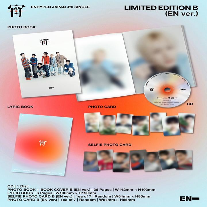 ENHYPEN Japón 4º Álbum Sencillo [YOI]