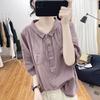 Short Sleeve Shirts Womens Cotton Patchwork Pintuck Regular Blouse Daily Commuter Modern Urban Office Lady Minimalist