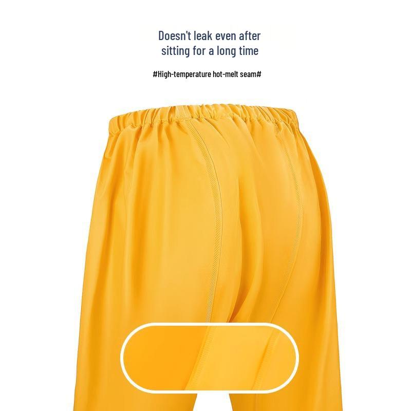 Reflective Knit Cycling Raincoat and Pants Set - Anti-Storm/Flood for Riders