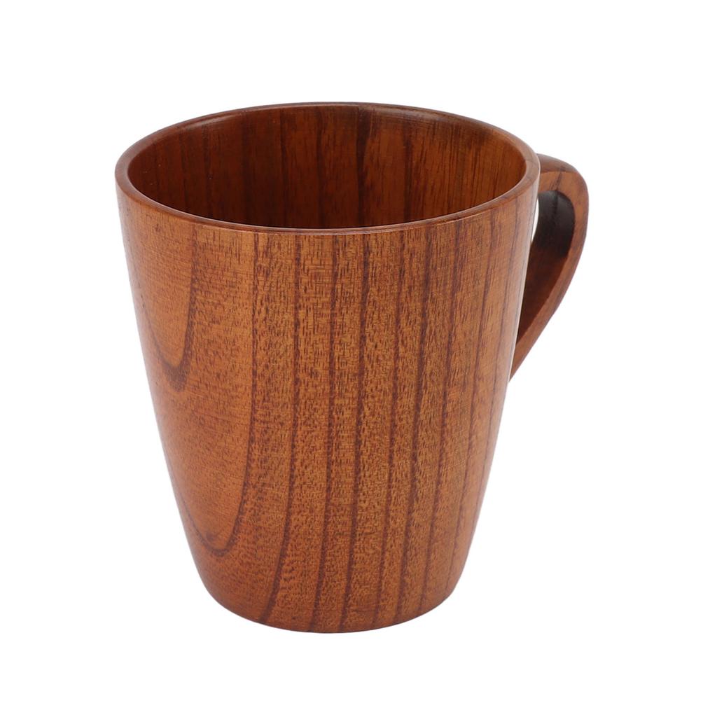 Wooden Tea Cups Multifunctional Safe Eco Friendly Wood Teacups for Drinking Tea Coffee Wine Beer Hot Drinks