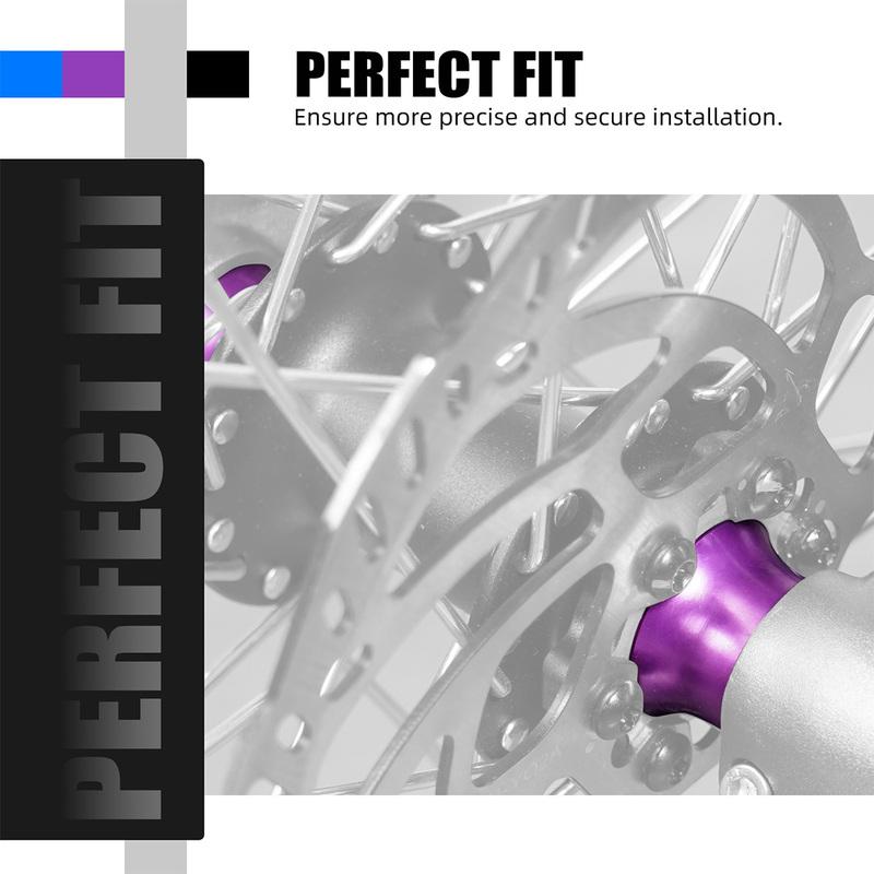 NICECNC For Surron Light Bee X S L1E Electric Dirt Bike Aluminum Front Wheel Spacers Hub Collars O-ring For Segway X160 X260
