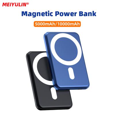 Meiyulin 15w Fast Wireless Charger Magnetic Power Bank 10000mah Portable Universal External Spare Battery For Iphone 14 Samsung