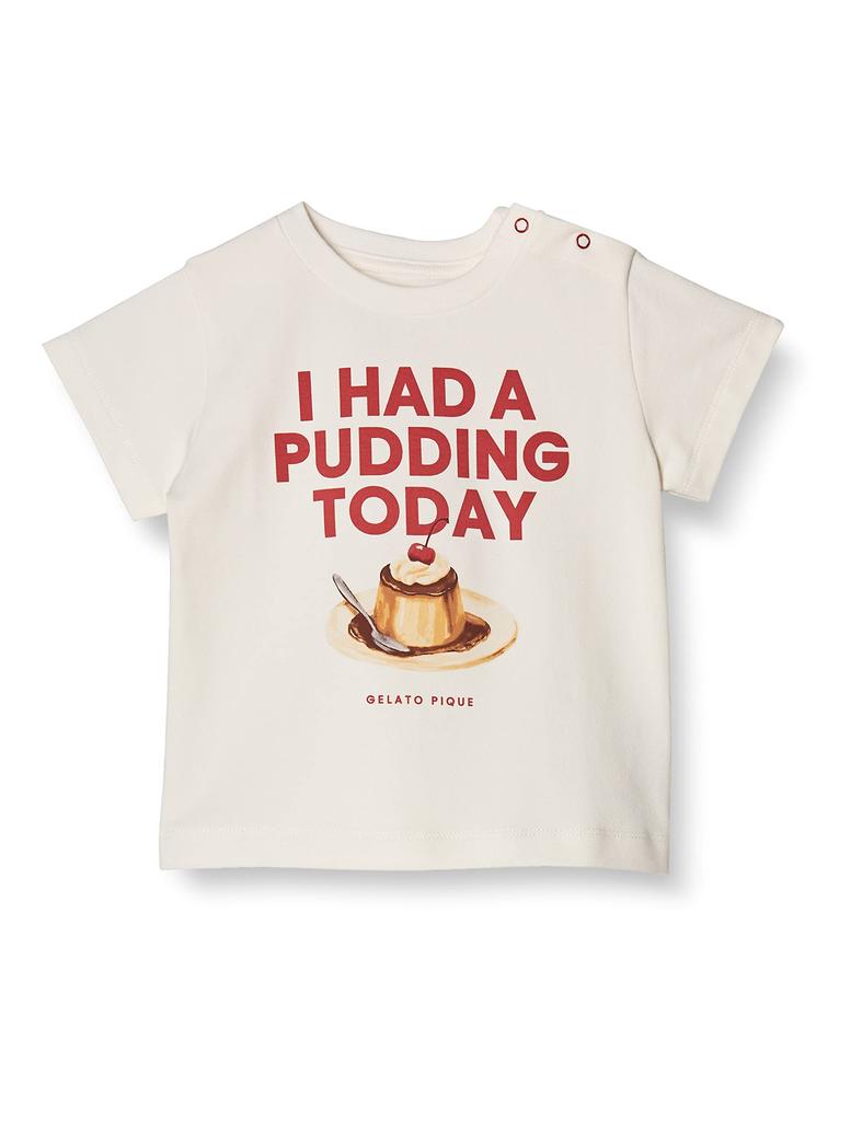 Gelato Pique BABY Pudding Logo PBCT231416 OWHT 70 T-Shirt