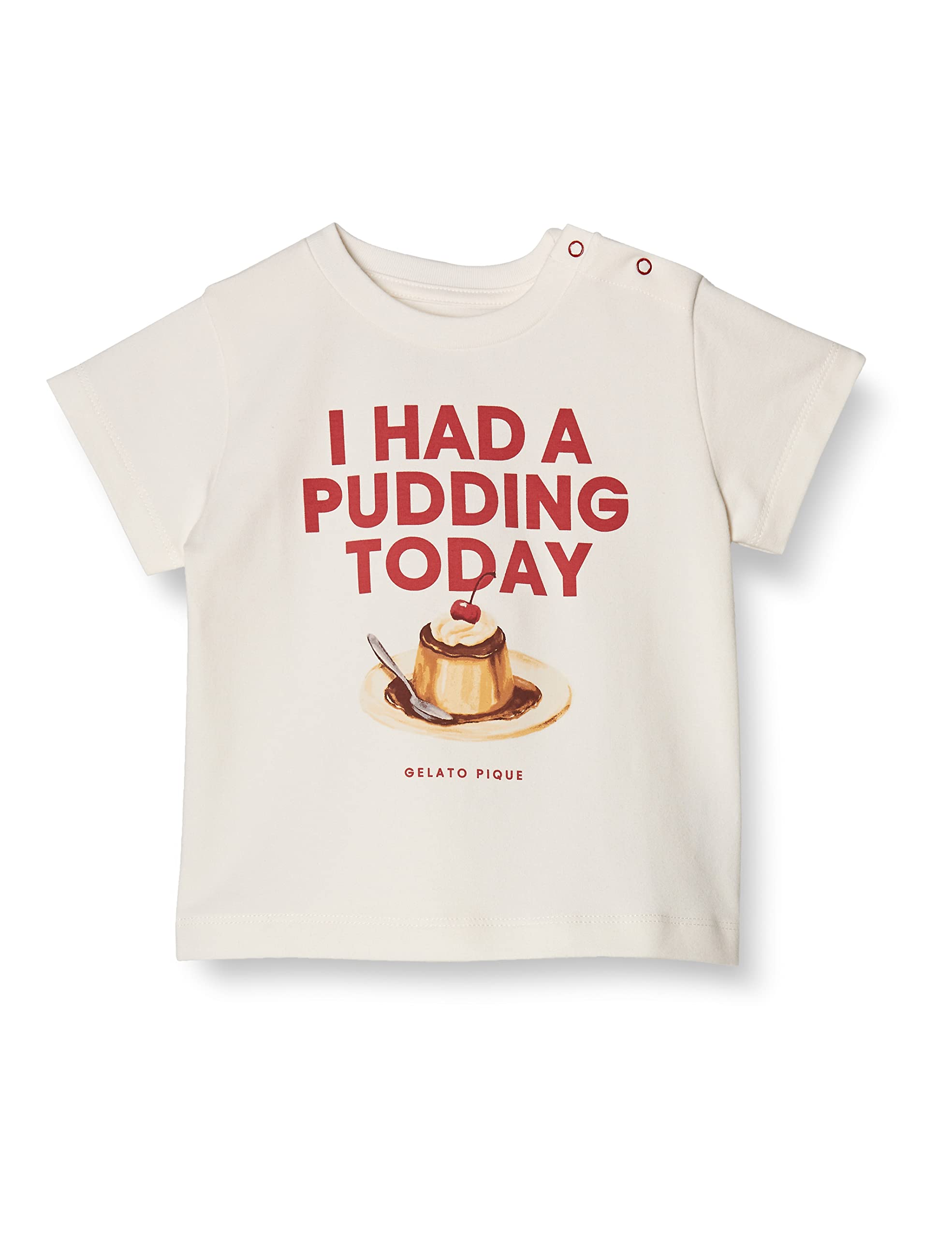 

Gelato Pique BABY Pudding Logo PBCT231416 OWHT 70 T-Shirt