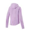 Li Ning Running Series Comfortable Solid Color Simple Versatile Hooded Zipper Slim Fit Breathable Sports Jacket Women jackets Light-Purple AFDU974-2
