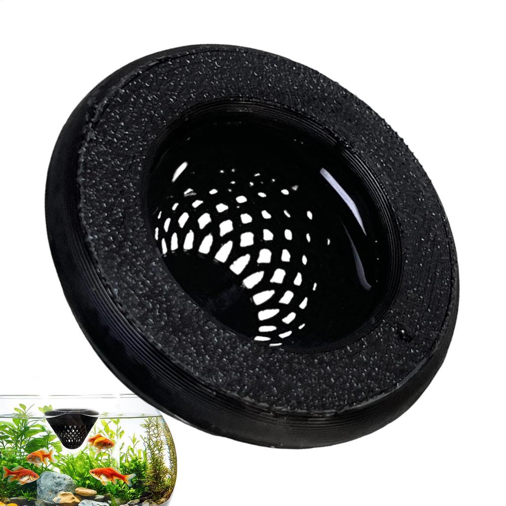 1PC Aquarium Floating Cave Fish Shrimp Hideout Shelter Hammock Feeding Ring Resting Spot for Betta Small Aquatic Pets Feeding