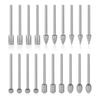 AAAF Professional 20-Pcs Stone Carving Tools Set, Diamond Drill Bits With 1/8" Shank For Glass, Jewelry Engraving