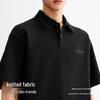 CHINISM Men's Embroidered Logo Short Sleeve Polo Shirt