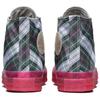 Chuck 70 Converse High 'Plaid Rood Transparante Middenzool' 163324C
