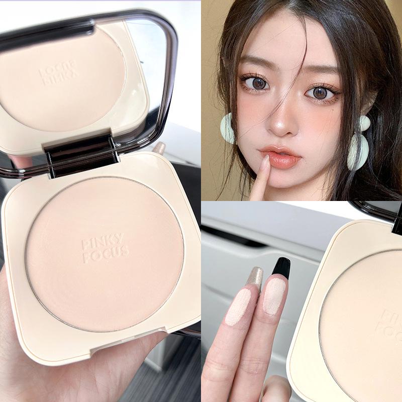 

PINKYFOCUS Матирующая рассыпчатая пудра для лица с эффектом смягчения - Стойкий макияж, консилер для женщин 16g
