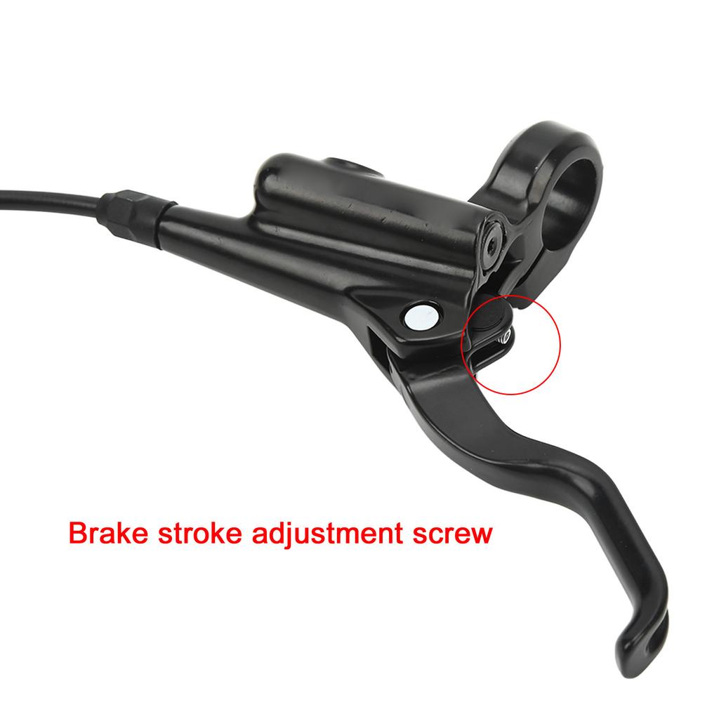 Hydraulische Scheibenbremse vorne links Aluminiumlegierung Fahrrad Hydraulische Scheibenbremse für Rennrad Mountainbike