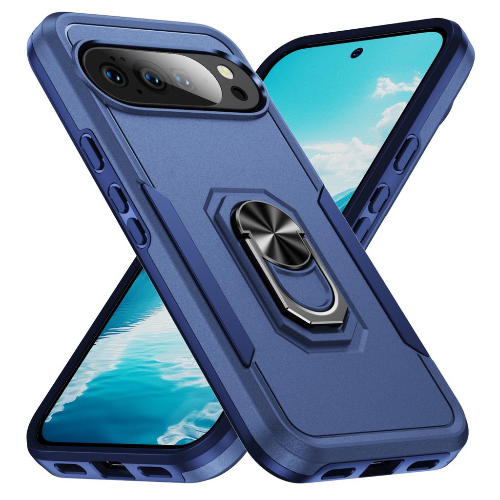 Capa Case com Suporte de Anel Magnético de Alta Resistência Militar Para Google Pixel 10 9 8 7 6 A Pro XL Robusta Fosca Híbrida à Prova de Choque Capa Defensora