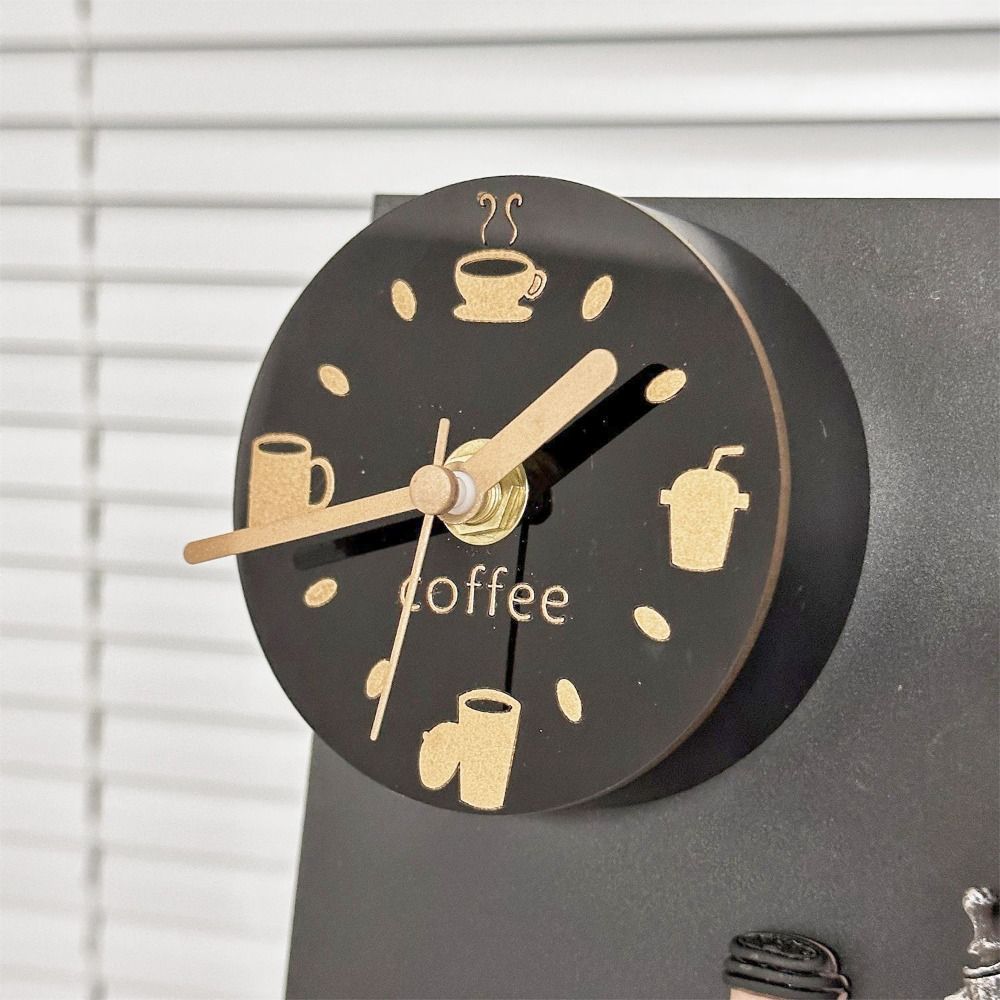 Resin Refrigerator Sticker Portable Fridge Magnet Home Decor Refrigerator Clock  Message