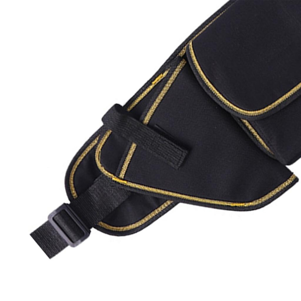 Reparaturwerkzeug Hüfttasche Oxford-Gewebe Große Kapazität Multifunktionale Werkzeuggürteltasche für Elektriker