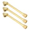 10 Sets Dual Head Air Chuck 1/4in FNPT Thread Iron Zinc Alloy 2 Way Connect Air Chuck with Quick Plu