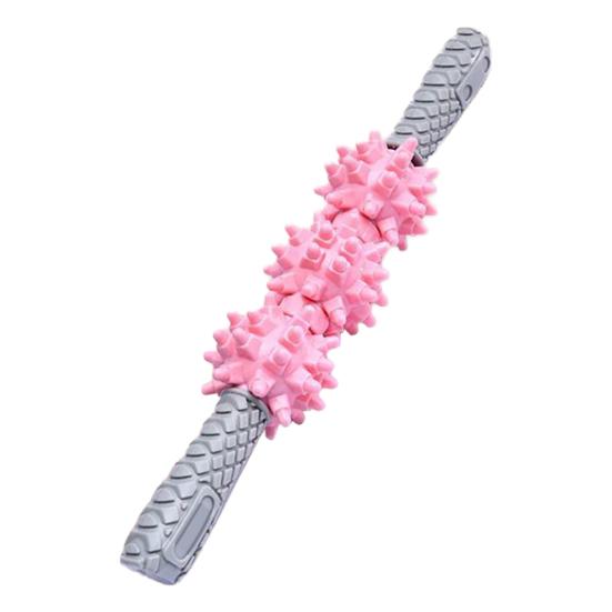

Yousheng Muscle Roller Stick Deep Tissue Body Massage Stick for Athletes Runners Trigger Point Rolling Tool for Physical Therapy Calf Leg Back рожевий