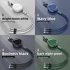 Universal 100w Fast Charging Data Cable With Threeinone Connectors For Huawei Apple Android Devices