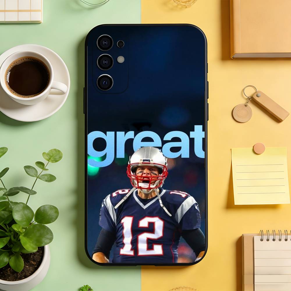 

Tom Brady Phone Case For Samsung S25,S24,S21,S22,S23,S30,Ultra,S20,Plus,Fe,Lite,Note,10,Black Cover Samsung S25Plus