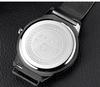 Sanda Ultra-Thin Quartz Couple Watches: Waterproof, Trendy Mesh Strap for Men & Women