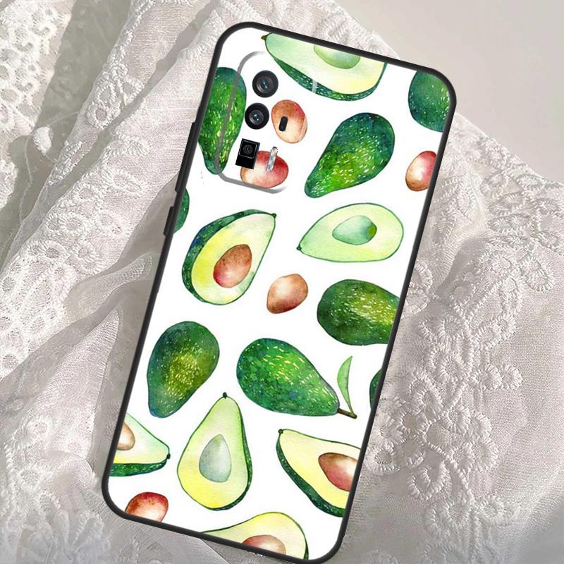 

FUNNY AVOCADO Smile JOKE Case For Xiaomi 13T 14T Pro 12T 11T 13 14 Ultra POCO X6 Pro M6 X3 X5 M5s F3 F5 F6 Cover POCO F6