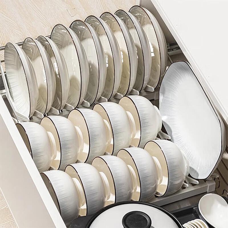 Zhishi 57-Piece Underglaze Ceramic Dinnerware Set