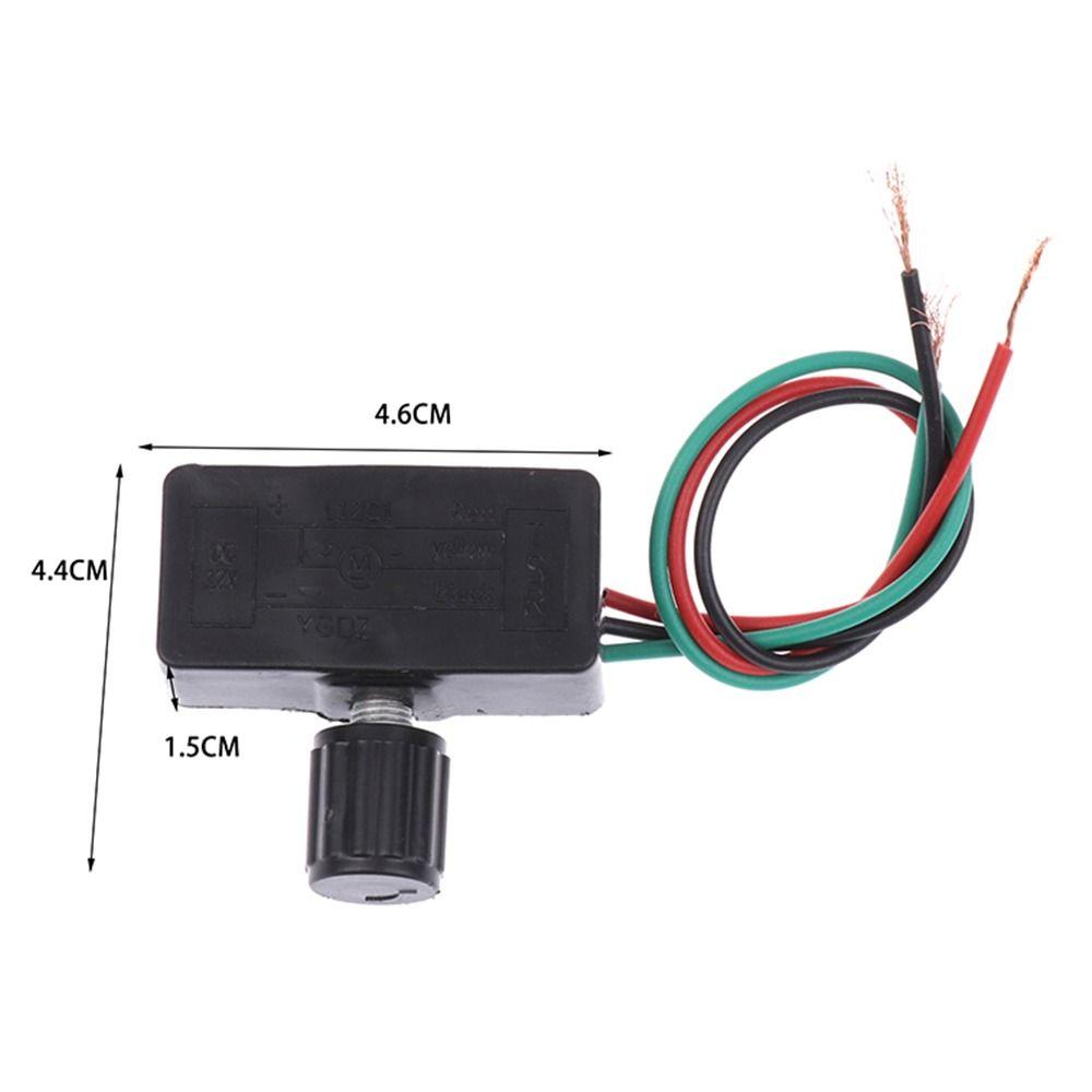 1Pcs 12V Electric Sprayer Governor 70W Max Wiring Connector Water Pump Speed Regulator Durable Control Metal Plastic
